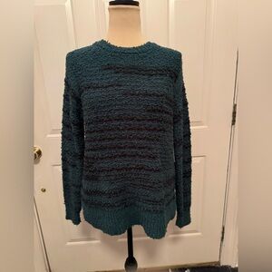 Nurture by Lamaze Green and Black Striped Sweater